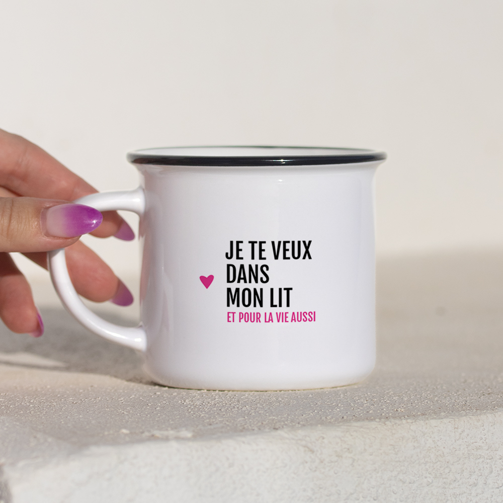 Mug – Je te veux dans mon lit