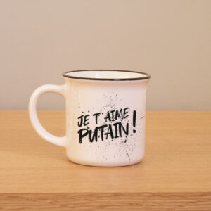 Mug – Je t’aime putain / Noir