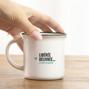 Mug – Libérée délivrée retraitée