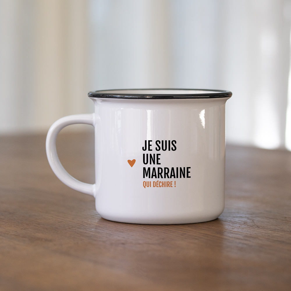Mug – Je suis une marraine qui déchire