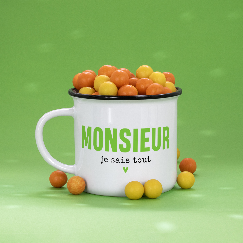 Mug – Monsieur je sais tout
