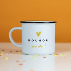 Mug – Nounou en or