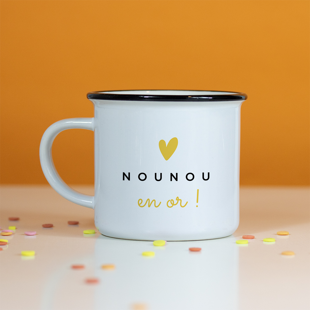 Mug – Nounou en or