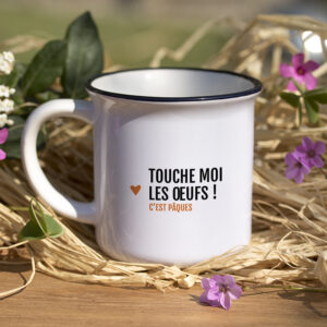Mug – Touche moi les oeufs !