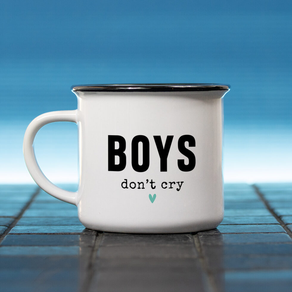 Mug – Boys don’t cry