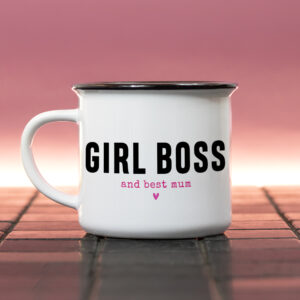 Mug – Girls boss and best mum