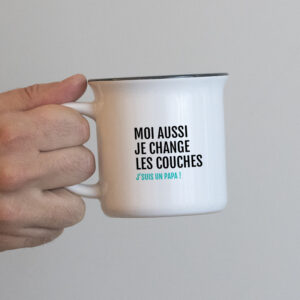 Mug – Je change les couches