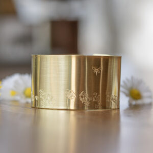 Rond de serviette vierge Le Fleuri