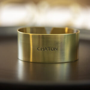 Rond de serviette - Chaton