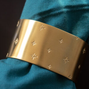 Rond de serviette vierge Etoiles scintillantes