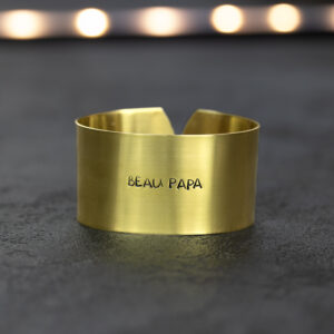 Rond de serviette - Beau papa