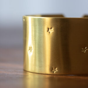 Rond de serviette vierge Etoiles classiques