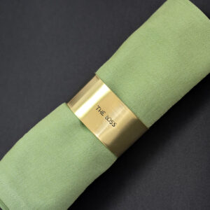 Rond de serviette - The boss