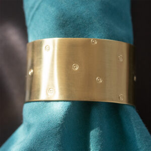 Rond de serviette vierge Smileys