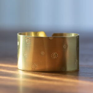 Rond de serviette vierge Marguerites