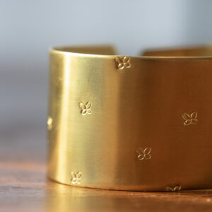 Rond de serviette vierge Papillons