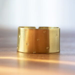 Rond de serviette vierge Spirales