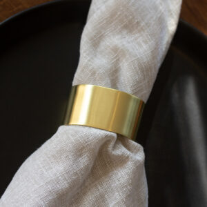 Rond de serviette vierge Classique