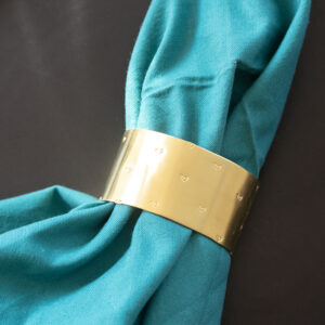 Rond de serviette vierge Nuée de coeurs