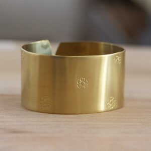 Rond de serviette vierge Pâquerettes