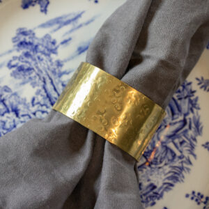 Rond de serviette vierge Le Piqué