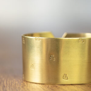 Rond de serviette vierge Lapins