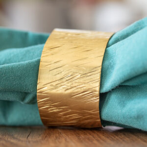 Rond de serviette vierge Le Strié