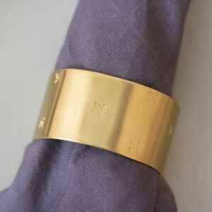 Rond de serviette vierge Têtes de Mort