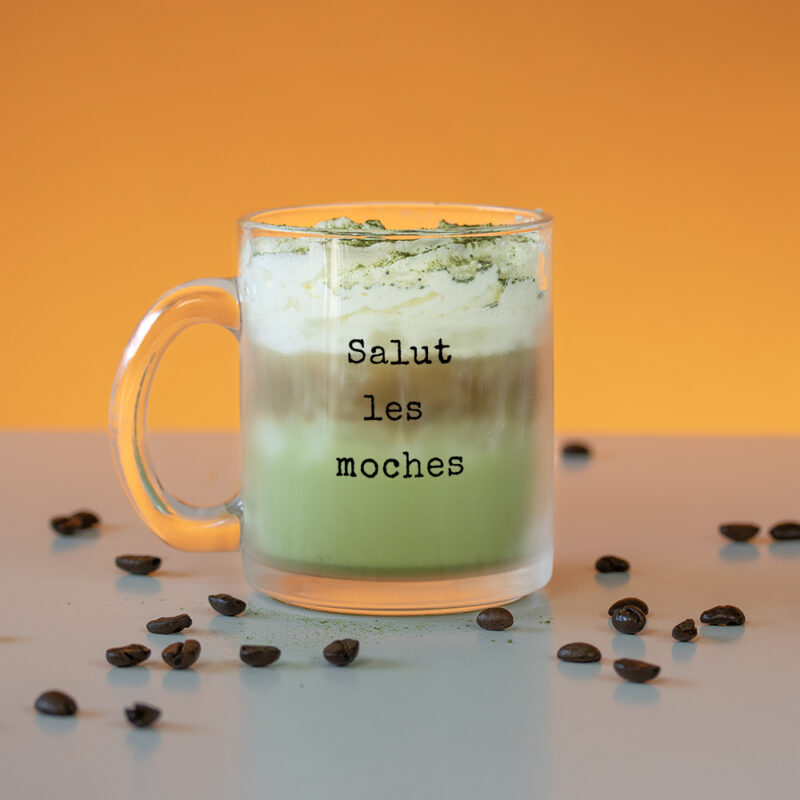 Mug en verre – Salut les moches