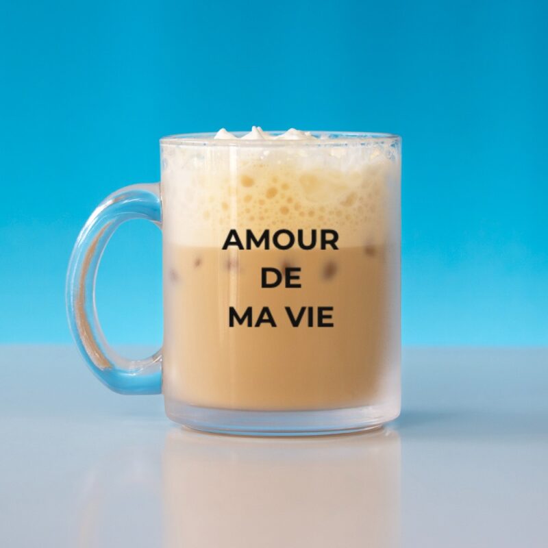 Mug en verre – Bâtons