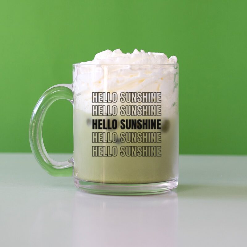 Mug en verre – Repeat