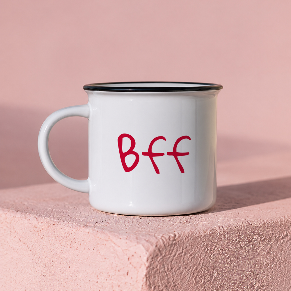 Mug céramique BFF – cadeau amitié
